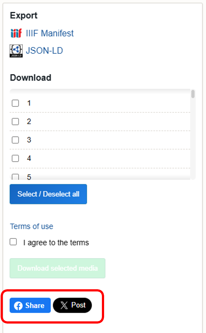 SNS Sharing — Example