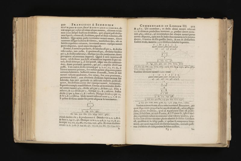 Geometria, à Renato Des Cartes, anno 1637 Gallicè edita; postea autem unà cum notis Florimondi de Beaune ... Gallicè conscriptis in Latinam linguam versa, & commentariis illustrata, operâ atque studio Francisci à Schooten ... Nunc demum ab eodem diligenter recognita, locupletioribus commentariis instructa, multisq́ue egregiis accessionibus, tam ad uberiorem explicationem, quàm ad ampliandam hujus geometriæ excellentiam facientibus, exornata, quorum omnium catalogum pagina versa exhibet