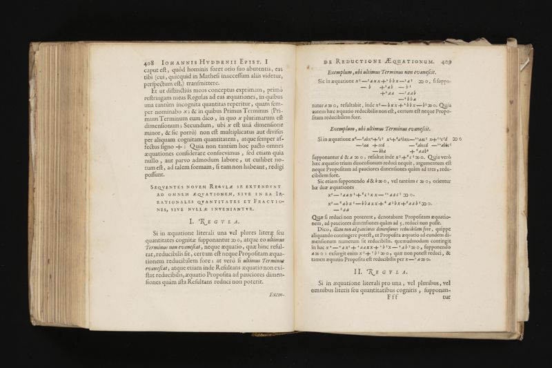 Geometria, à Renato Des Cartes, anno 1637 Gallicè edita; postea autem unà cum notis Florimondi de Beaune ... Gallicè conscriptis in Latinam linguam versa, & commentariis illustrata, operâ atque studio Francisci à Schooten ... Nunc demum ab eodem diligenter recognita, locupletioribus commentariis instructa, multisq́ue egregiis accessionibus, tam ad uberiorem explicationem, quàm ad ampliandam hujus geometriæ excellentiam facientibus, exornata, quorum omnium catalogum pagina versa exhibet
