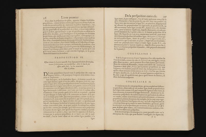 La perspective curieuse, ou, Magie artificiele des effets merveilleux. De l'optique, par la vision directe. La catoptrique, par la reflexion des miroirs plats, cylindriques & coniques. La dioptrique, par la refraction des crystaux. ... Oeuure tres-vtile aux peintres, architectes, graueurs, sculpteurs, & à tous autres qui se seruent du dessein en leurs ouurages