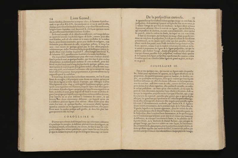 La perspective curieuse, ou, Magie artificiele des effets merveilleux. De l'optique, par la vision directe. La catoptrique, par la reflexion des miroirs plats, cylindriques & coniques. La dioptrique, par la refraction des crystaux. ... Oeuure tres-vtile aux peintres, architectes, graueurs, sculpteurs, & à tous autres qui se seruent du dessein en leurs ouurages