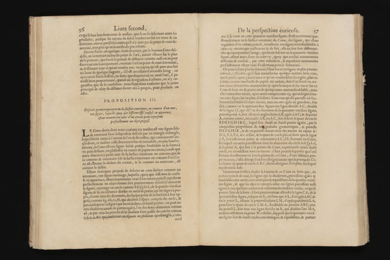 La perspective curieuse, ou, Magie artificiele des effets merveilleux. De l'optique, par la vision directe. La catoptrique, par la reflexion des miroirs plats, cylindriques & coniques. La dioptrique, par la refraction des crystaux. ... Oeuure tres-vtile aux peintres, architectes, graueurs, sculpteurs, & à tous autres qui se seruent du dessein en leurs ouurages