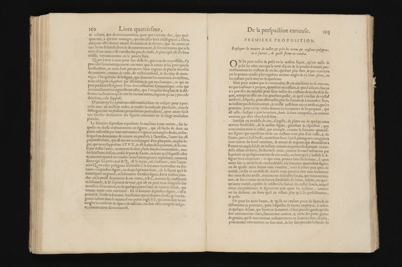 La perspective curieuse, ou, Magie artificiele des effets merveilleux. De l'optique, par la vision directe. La catoptrique, par la reflexion des miroirs plats, cylindriques & coniques. La dioptrique, par la refraction des crystaux. ... Oeuure tres-vtile aux peintres, architectes, graueurs, sculpteurs, & à tous autres qui se seruent du dessein en leurs ouurages