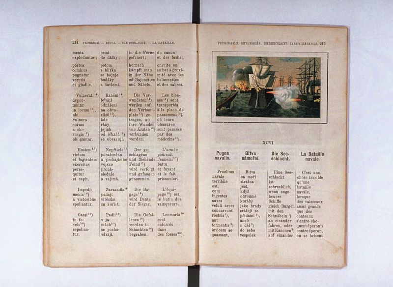 Joan. Amos. Comenii Orbis pictus ; Svět v obrazých ; Die Welt in Bildern ; Le monde en tableaux