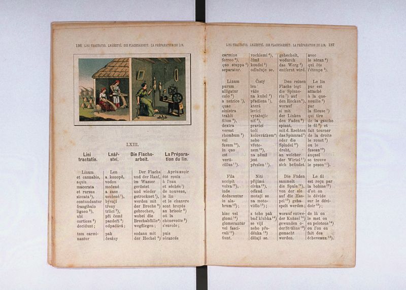 Joan. Amos. Comenii Orbis pictus ; Svět v obrazých ; Die Welt in Bildern ; Le monde en tableaux