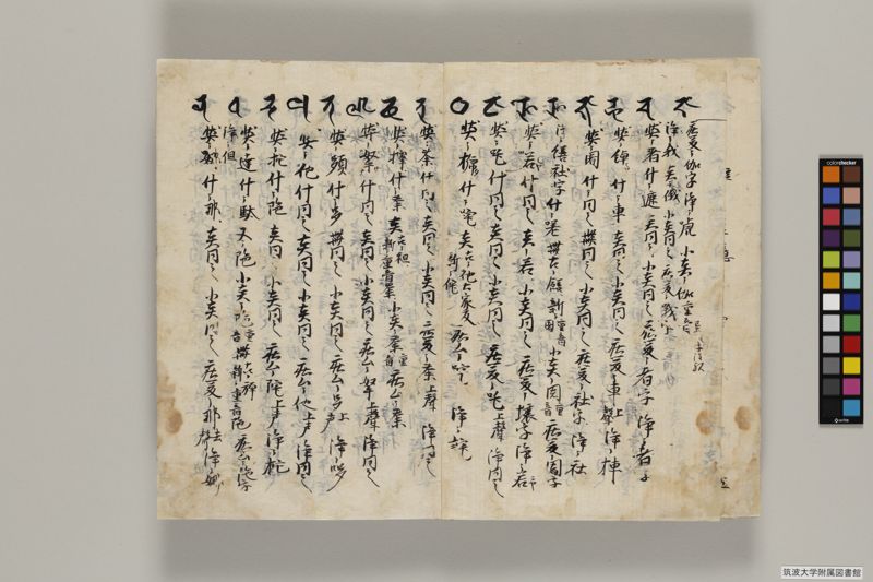 悉曇要决 , 巻第1