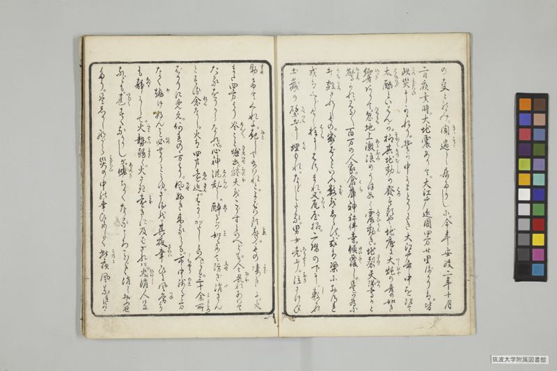 安政見聞誌 , 上