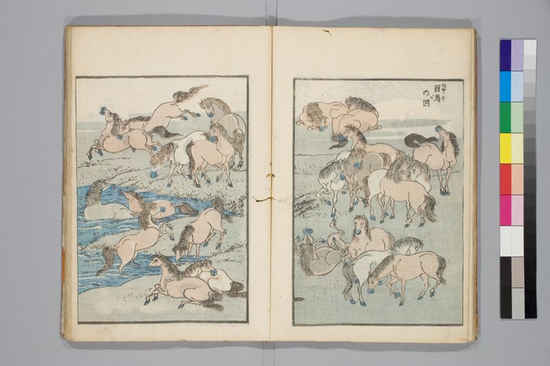 傳神開手北齋画苑 , [3]篇