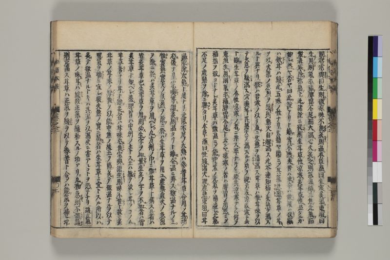 廣益本草大成 , 巻之1-2