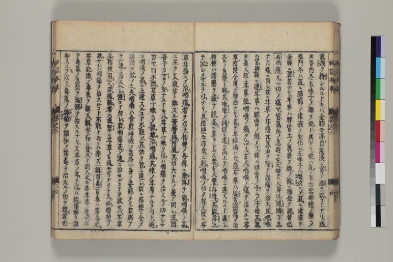 廣益本草大成 , 巻之1-2