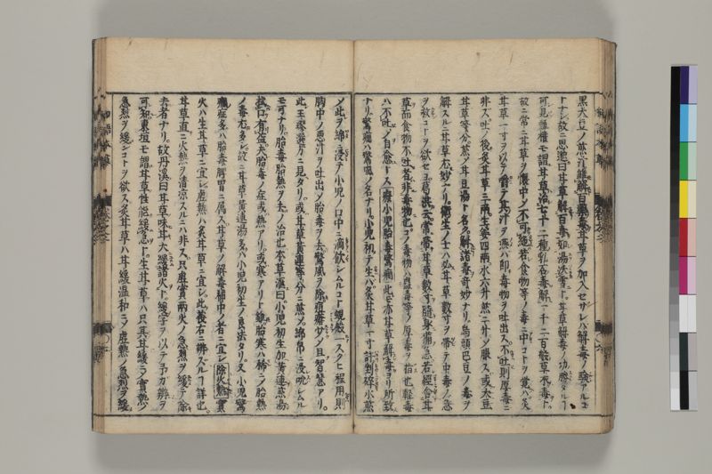 廣益本草大成 , 巻之1-2