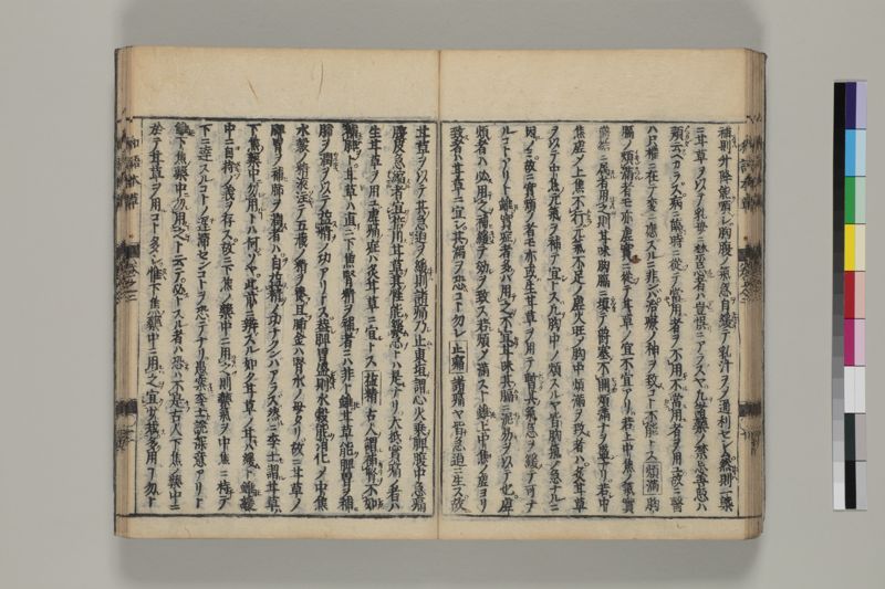 廣益本草大成 , 巻之1-2