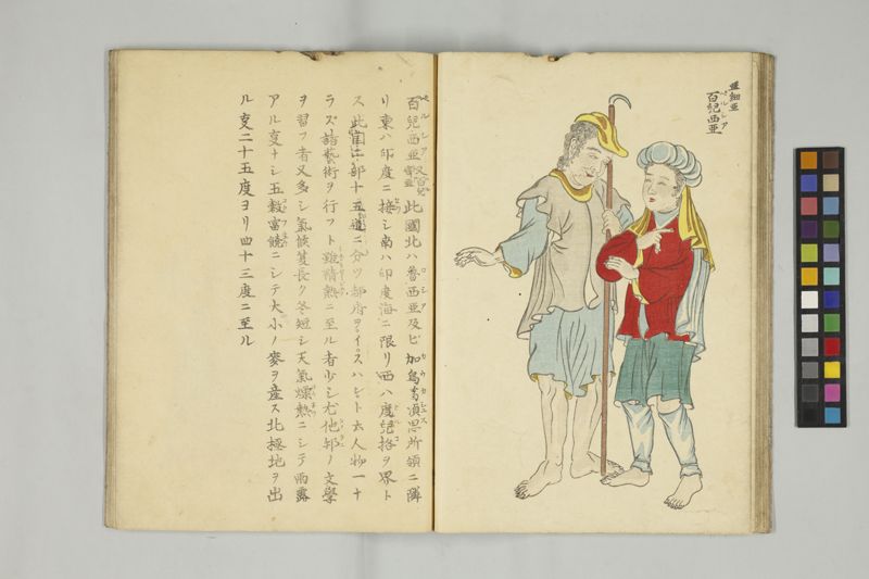 外蕃容貌圖画 , 乾